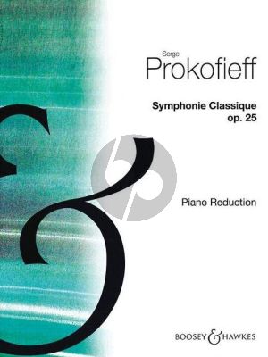 Prokofieff Symphony No. 1 "Classique" for Orchestra Piano reduction (by the Composer)