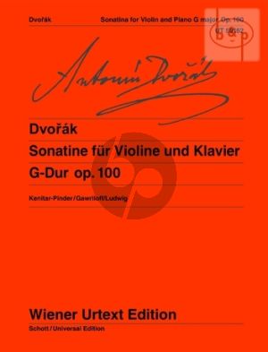 Sonatina G-major Op.100 Violin and Piano