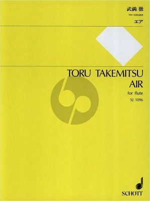 Takemitsu Air Flute solo