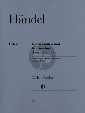 Handel Klaviersuiten und Klavierstucke (London 1733) (Henle-Urtext)