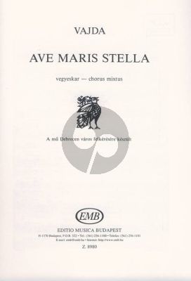 Ave Maris Stella