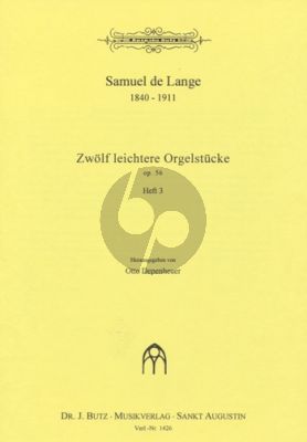 12 Leichtere Orgelstucke Op.56 Vol.3