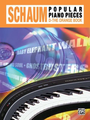 Schaum Popular Piano Pieces Book D The Orange Book