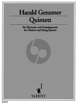 Quintett GeWV 361 Klarinette (Bb) und Streichquartett