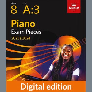 Moment musical in C sharp minor (Grade 8, list A3, from the ABRSM Piano Syllabus 2023 & 2024)