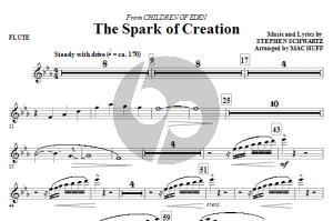 The Spark of Creation (from Children of Eden) - Flute