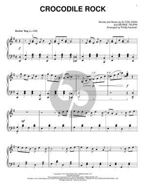 Crocodile Rock [Classical version] (arr. Phillip Keveren)