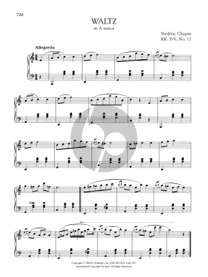 Waltz in A minor, KK. IVb, No. 11