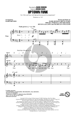 Uptown Funk (feat. Bruno Mars) (arr. Mark Brymer)