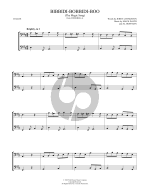 Bibbidi-Bobbidi-Boo (The Magic Song) (from Cinderella) (arr. Mark Phillips)