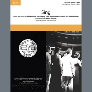 Sing (arr. Wayne Grimmer)