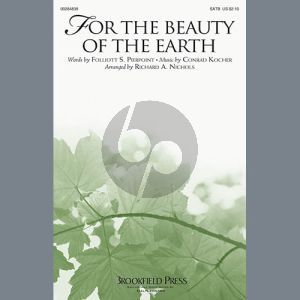 For The Beauty Of The Earth (arr. Richard A. Nichols)