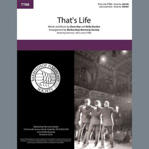 That's Life (arr. Barbershop Harmony Society)