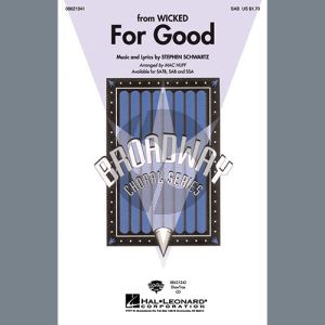 For Good (from Wicked) (arr. Mac Huff)