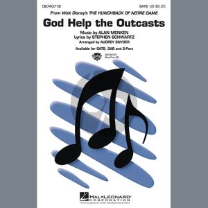 God Help The Outcasts (from The Hunchback Of Notre Dame) (arr. Audrey Snyder)