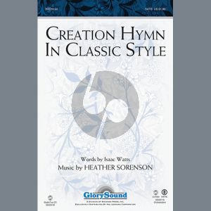 Creation Hymn In Classic Style - Score