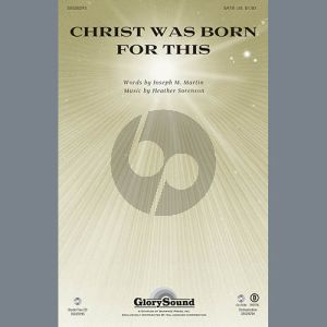 Christ Was Born For This - Percussion 1 & 2