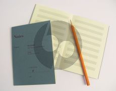 Notes Merkheft fur Noten und Notizen (Jotter for Music and Notes) (32 pages) (Din A6) (Henle)