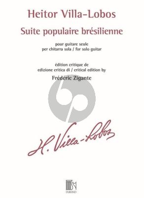 villa lobos suite populaire bresilienne tab