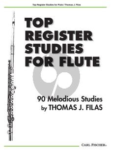 Filas Top Register Studies for Flute