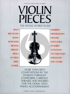 Violin Pieces the Whole World Plays