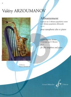 Arzoumanov Affrontement Op.147 for Alto Saxophone and Piano (adv. grade 7)