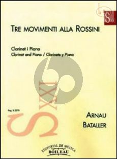 3 Movimenti alla Rossini for Clarinet-Piano