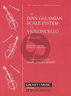 Galamian Scale System for Violoncello Vol. 2 (Double and Multiple Stops in Scale and Arpeggio Exercises)