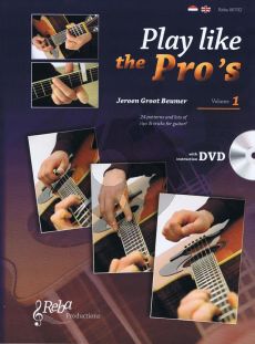 Beumer Play Like the Pro's Vol.1 (24 Patterns and Lots of Tips & Tricks) (Bk-DVD) (dutch./engl.)