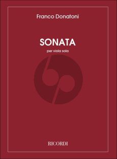 Donatoni Sonata Viola solo