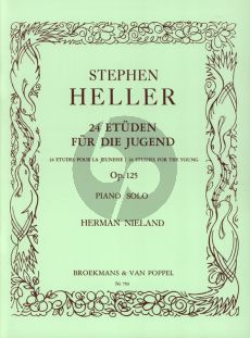 Heller 24 Studies for the Young Op.125 Piano (Herman Nieland)