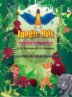 Sherman Jungle Bits for Bass Quartet (from Disneys' The Jungle Book) (transcr. by Ashley Frampton)