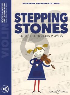 Stepping Stones for Violin Bk-Audio Online (26 pieces for violin players)