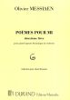 Messiaen Poemes pour Mi Vol.2 pour Grand Soprano Drammatique et Piano