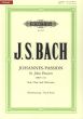 Bach Johannes Passion BWV 245 (Soli-Choir-Orch.) Vocal Score (German) (edited by Gustav Rosler and Carl Eberhardt) (Peters-Urtext)