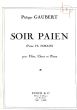 Soir Paien for Voice-Flute-Piano