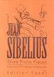 Sibelius 3 Pieces for Piano