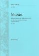 Mozart Missa Brevis C-dur KV 259 (Orgelsolo Messe) Soli-Chor-Orchester Klavierauszug (ed. Wolfgang Horn)