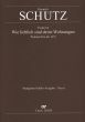Schutz Wie Lieblich sind deine Wohnungen SWV 29 SSABar/TTBarB, Cb, Org,Partit. (Aus Psalmen Davids)