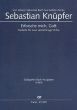 Knupfer Erforsche mich Gott SATB-SATB-BC Motette fur 2 vierstimmige Chore (nach der Fassung von J. S. Bach 1746)