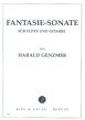 Genzmer Fantasie-Sonate GeWV 302 Flöte und Gitarre (2 Spielpartituren)