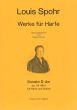 Spohr Sonate D-dur Op.114 Violine-Harfe (mit extra Violoncello Stimme)