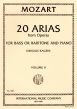 Mozart 20 Arias vol.2 Baritone-Bass (Sergius Kagen) (with English translations)