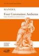 Handel 4 Coronation Anthems Vocal Score (edited by Donald Burrows and Damian Cranmer)