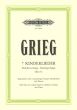 Grieg 7 Kinderlieder Op.61 (norw.-germ.-engl.texts)