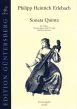 Erlebach 6 Sonatas No. 5 B-flat major Violin-Viola da Gamba[Violine 2]-Bc (Score/Parts) (von Zadow)