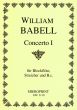 Babell Concerto Op.3 No.1 Descant Rec.- 4 Vi.-Bc (Score/Parts) (edited by Almut Werner Continuo by Winfried Michel)