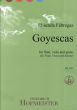 Fabregas Goyescas for Flute, Viola and Piano Score and Parts