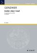 Genzmer Lieder einer Insel GeWV 46 SATB (2003)