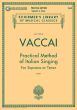 Vaccai Practical Method of Italian Singing Soprano or Tenor Book with Audio (edited by John Glen Paton)